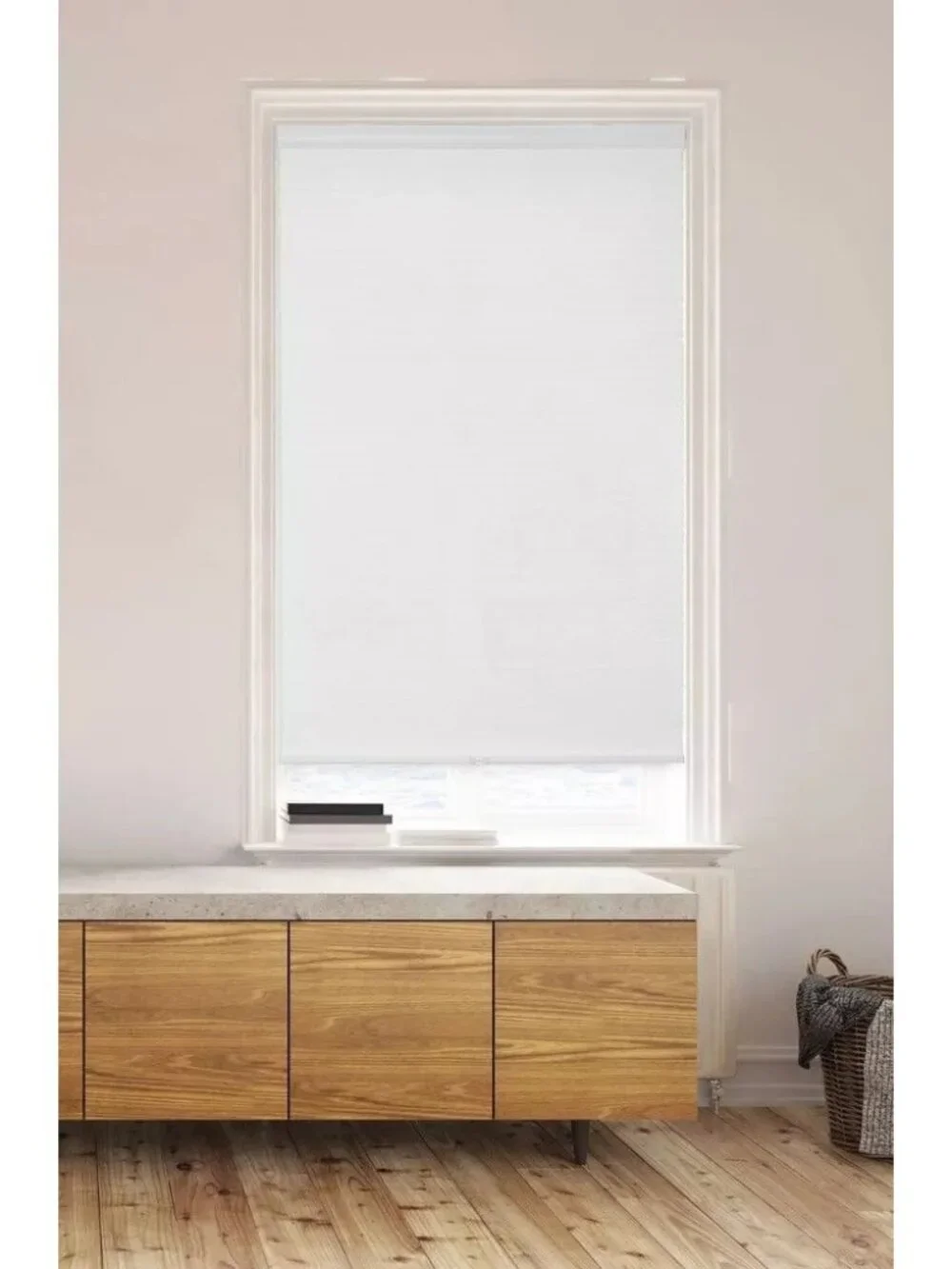 Lumi Light Filtering Solid White Cordless Cellular Window Shade Blind 23